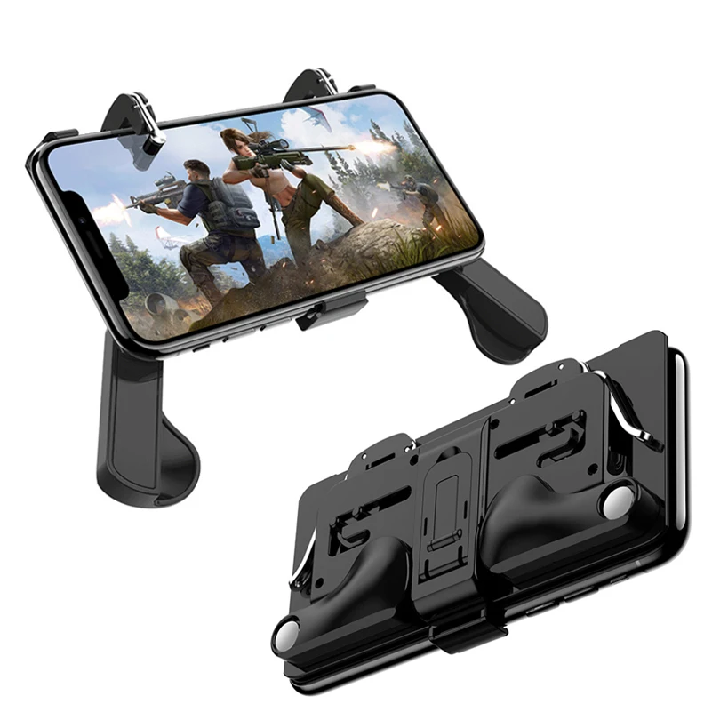 Игровой контроллер для PUBG Mobile настраиваемый триггер с рукояткой смартфонов iphone