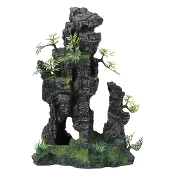 

1pc Fish Tank Resin Rockery Adornment Creative Resin Aquarium Adornment Fish Tank Decor for Fish Tank Decoration