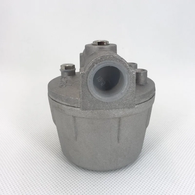 Waste Oil Burner Medium 1/2"-1/2" 120 Mesh Filter Diesel Burner Filter Oil Strainer Full Aluminum Cup Fuel for Boiler and Burner waste oil burner