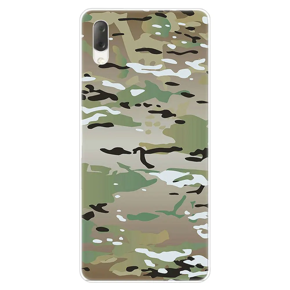 009 Армейский Камуфляж жесткий чехол для Sony Xperia L1 L2 L3 X XA XA1 XA2 XA3 ультра 10 плюс E5 XZ XZ1 XZ2 компактный XZ3 XZ5 2 20 крышка - Цвет: 009