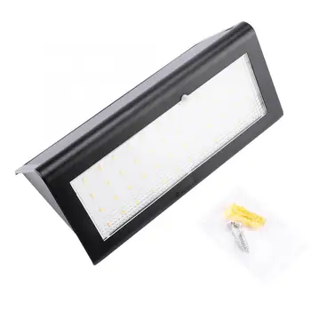 

Solar Powered 48LED Wall Light Radar Sensor Sconce Lamp for Road Garden Corridor LED Wall Light
