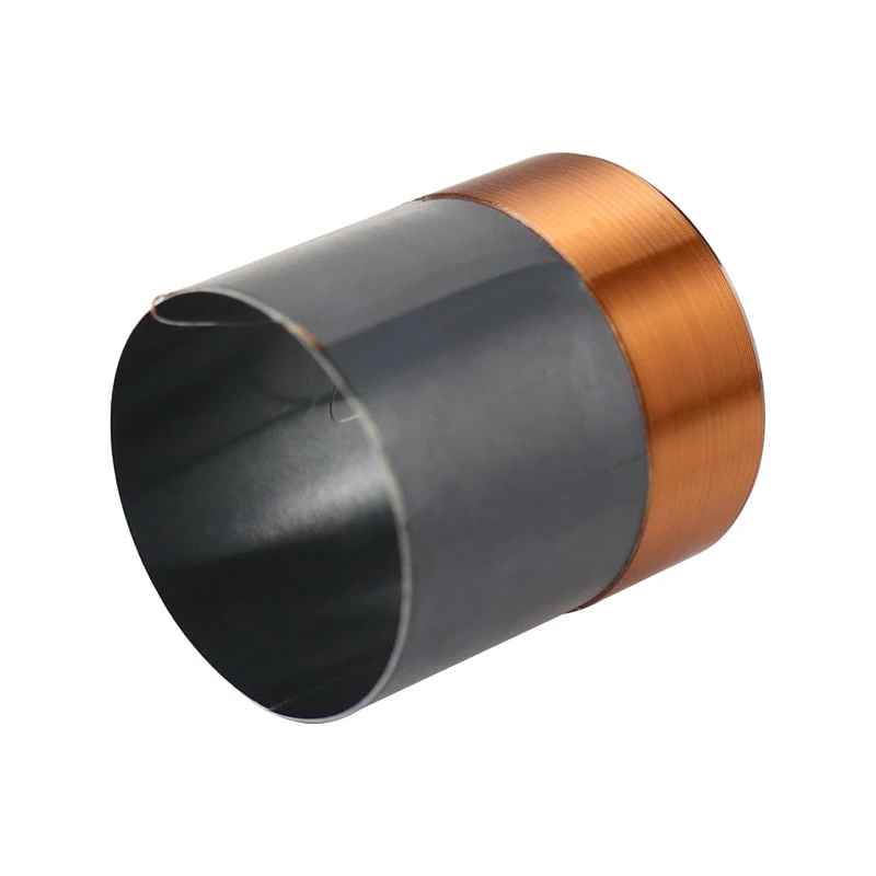 35.5MM Bass Voice Coil Black Aluminum Skeleton Copper Wires 100W-250W High Power Voice Coil For Speaker Accessories 6-8OHM 2pcs
