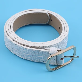 

Hot Sale Pu Girl Leather Belt Jeans Fine Belts For Women 2020 New female Designer Candy Color Painted belts Lady