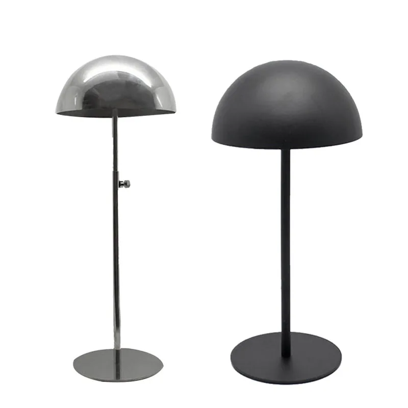 Adjustable Metal Hat Display Stand Holder Rack Hanging Rust Steel Shoot Props Silver | Украшения и аксессуары