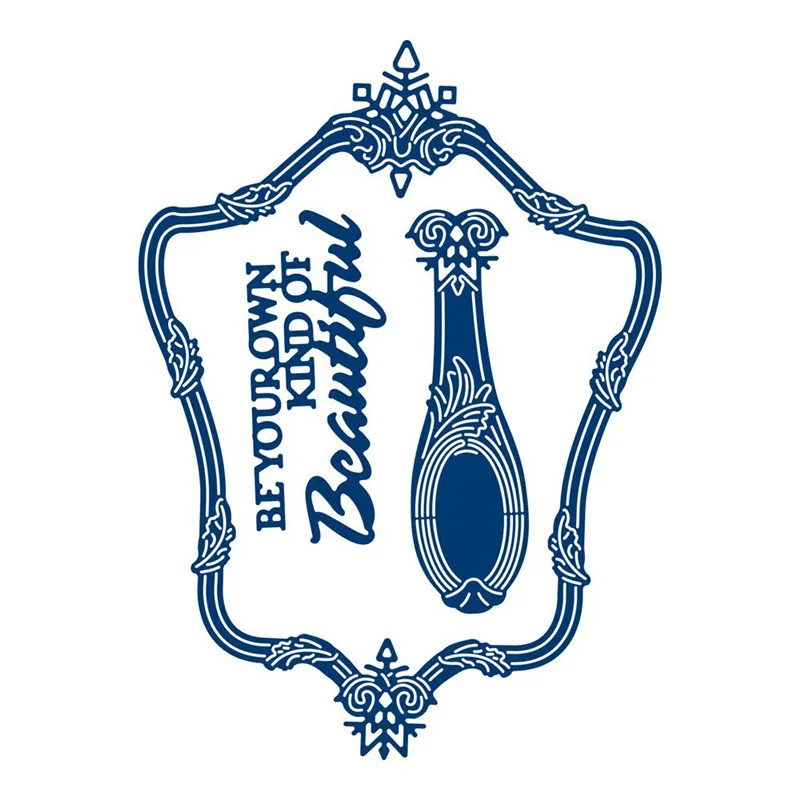 

Mirror Frame Metal Cutting Dies for 2019 Scrapbooking Craft Dies Cuts Card Making New 2019 Stencils DIY Embossing