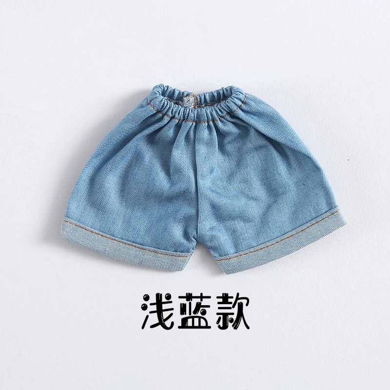 30cm doll clothes cute hoodie jacket or denim shorts pants for Blyth SD DD yosd Azone OB23 OB24 1/6bjd doll clothes accessories 10