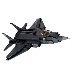 Sluban F-35, военная игрушечная армия, подарочные модели и строительные игрушки, молнии, боец, сшивание, вставки, блоки, детские игрушки