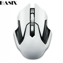 Basix 2,4 ГГц Беспроводная игровая мышь 6 кнопок USB Беспроводная мышь геймер мышь 1600 точек/дюйм регулируемые оптические мыши для ПК компьютера ноутбука