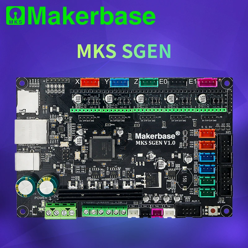 Makerbase MKS SGen 32 битная плата контроллера 3D принтера аппаратное обеспечение marlin2.0 и