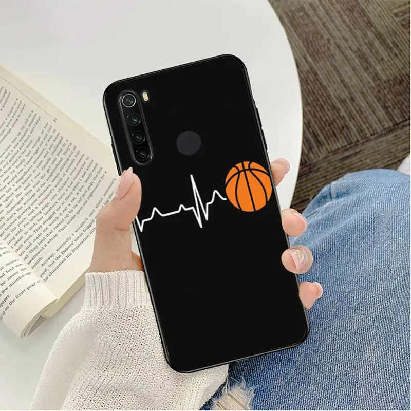 YNDFCNB Basketball Custom Soft Phone Case For Redmi note 8Pro 8T 6Pro 6A 9 Redmi 8 7 7A note 5 5A note 7 case best phone cases for xiaomi Cases For Xiaomi