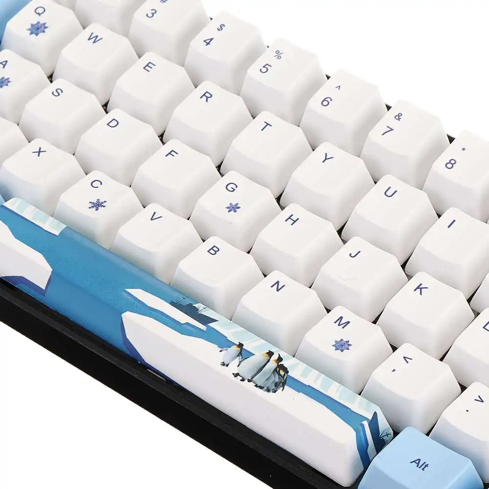 Penguin Theme Keycap PBT Sublimation OEM Keycap for GK61 GK64 Mechanical Gaming Keyboard for PC Desktop Laptop Penguin Theme Keycap PBT Sublimation OEM Keycap for GK61 GK64 Mechanical Gaming Keyboard for PC Desktop Laptop