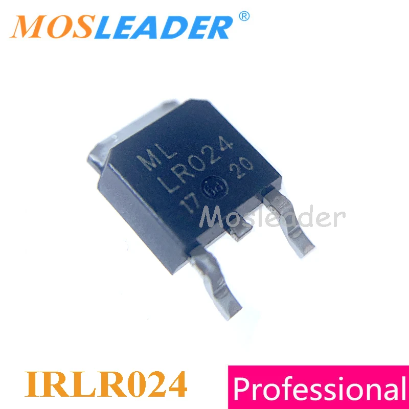 Mosleader IRLR024 IRLR024N TO252 500PCS 60V 20A 55V 17A N-Channel IRLR024PBF IRLR024NPBF IRLR024TRPBF IRLR024NTRPBF DPAK | Электроника