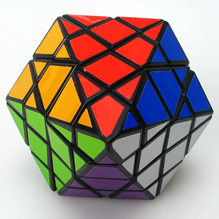 DianSheng 8-уголок-только восьмиугольная 4x4 cubo magico странной Форма волшебный куб пазл игрушки для детей happy cherry Лабиринт Игрушки для мальчиков