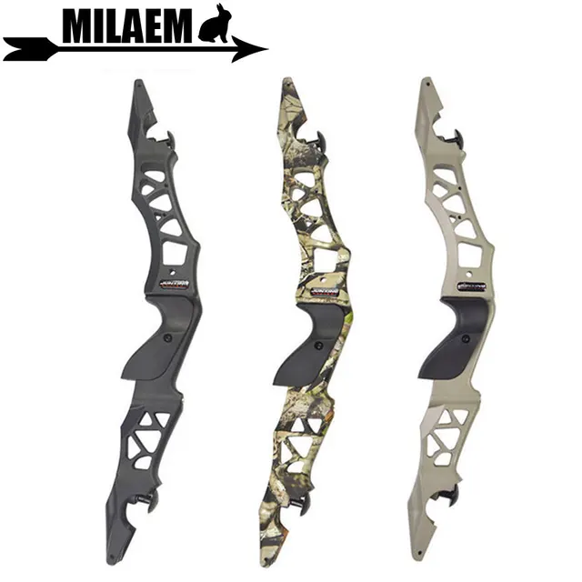  US $89.50 Archery F166 Recurve Riser 21inch Recurve Handle Aluminum Alloy Riser 