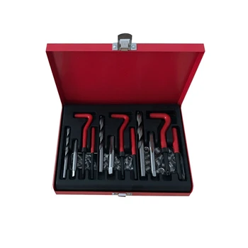 

88Pcs Thread Repair Kit Set Rethread M6 M8 M10 for Car Repair Damaged Threads Garage Tool
