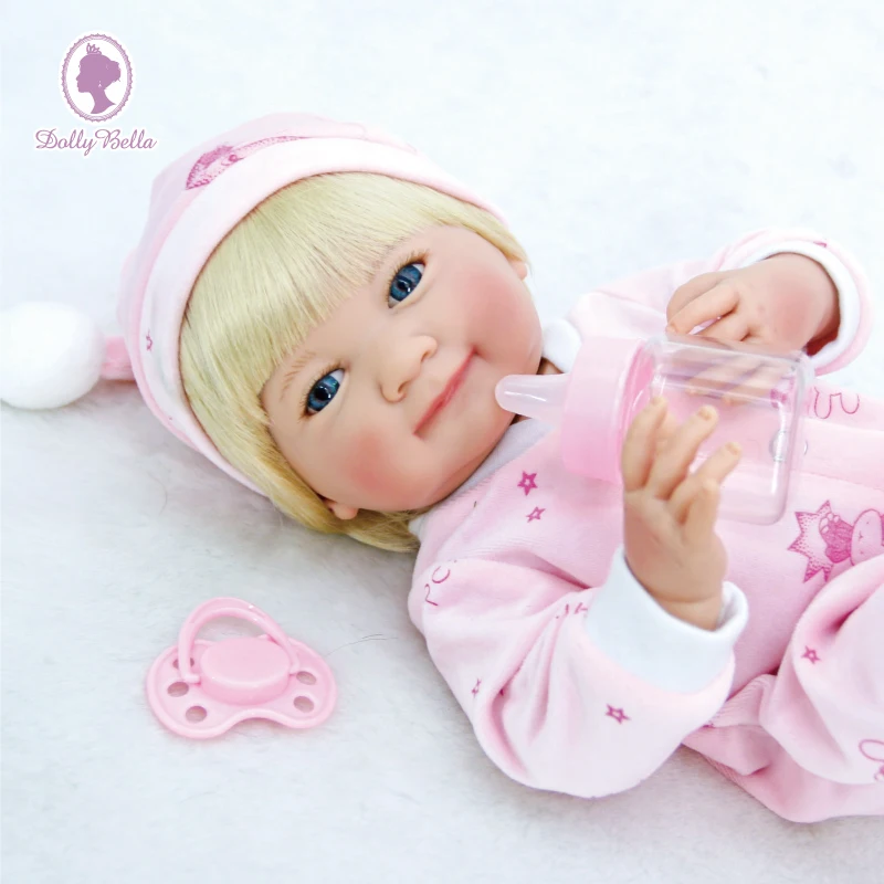 35 см полностью силиконовая голова конечности реалистичные Reborn Baby лучшая