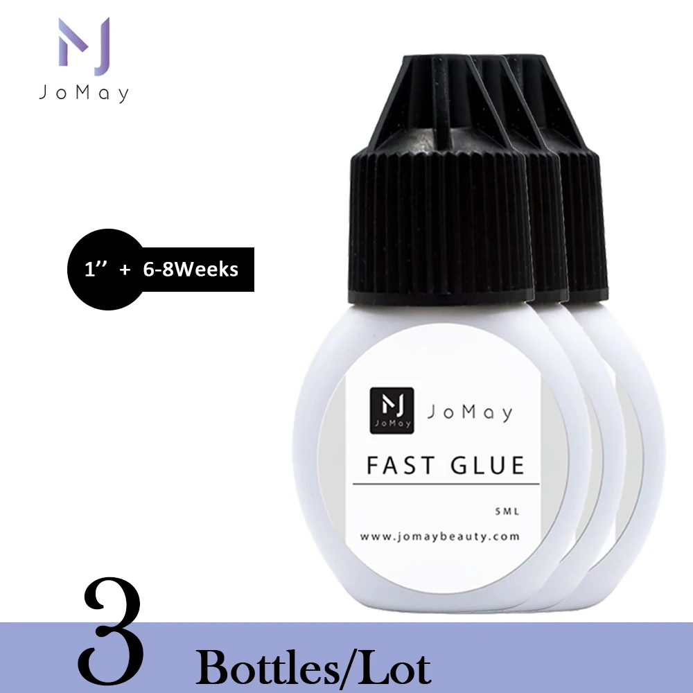 

Wholesale low smell 5ml 0.5S fast dry strong eyelash extension glue pro no simulation lash adhesive glue