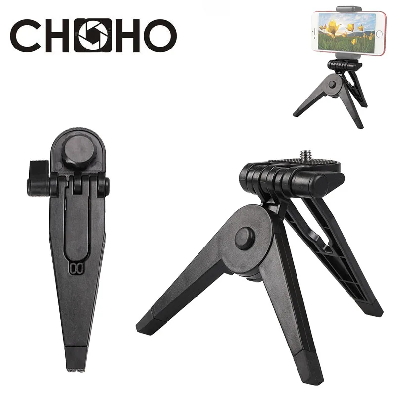 Mini Tripod light Stand Table tripode Phone Holder Supportor Vlog Selfie For Digital Camera Cellphone iPhone Gopro Accessories |