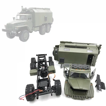 

WPL B36 1/16 6WD 2.4G DIY Assembly Remote Control Electric Climbing Military Truck Command Vehicle RC Car - (Olive Drab) KIT