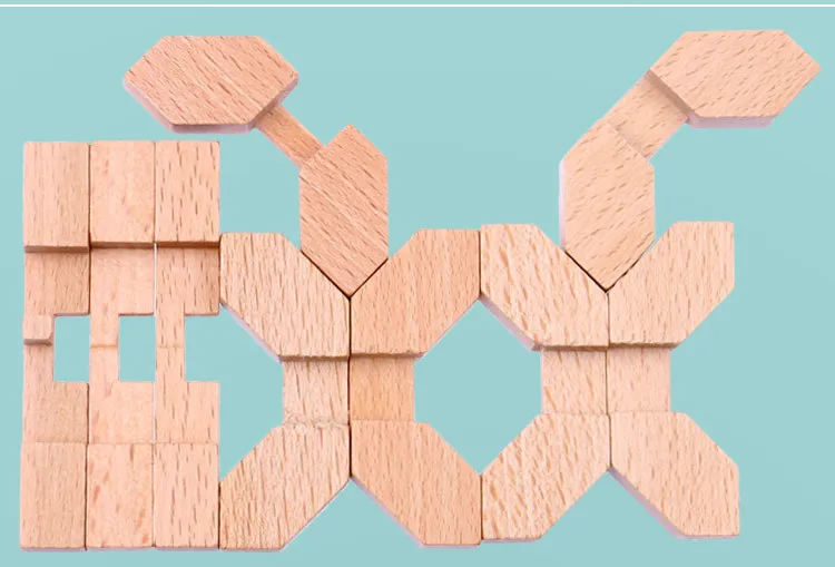 Деревянные строительные блоки Burr Puzzle Luban Lock набор высокой сложности сливы студентов взрослых разблокировка онлайн-игрушка знаменитостей