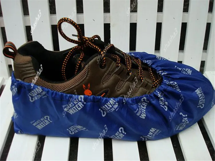 Перерабатываемая силиконовая обувь многоразовая Водонепроницаемая непромокаемая Мужская обувь покрывает резиновые сапоги Нескользящая Моющаяся - Цвет: 1