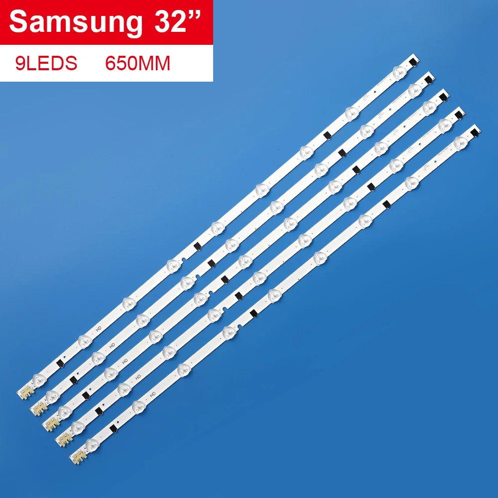 FOR samsung 2013SVS32H 9 Ue32f5000 D2GE-320SCO-R3 UA32F4088AR backlight LUMENS D2GE-320SC0-R3 650MM 9LED 32 inch LCD TV lamp