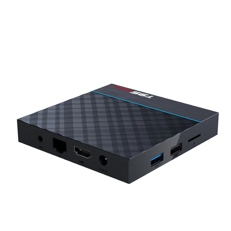 4G 64G TV Box Android 9.0 S905X3 Quad Core Smart Mini PC 4G64G TVbox Dual Wifi Bluetooth Streaming Media Player T95 Max Plus