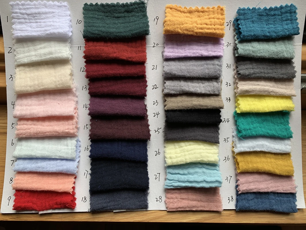 Soft Cotton Gauze Fabric 6