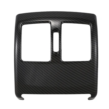 

Car Rear Air Conditioning Vent Decorative Frame Trim Car Style For Mercedes Benz C Class W204 2008-2013 Carbon Fiber Style