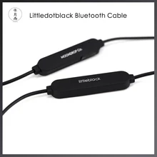 Moondrop Littleblack Bluetooth 5,0 высококачественный Bluetooth кабель Поддержка Aptx 0,78 AAC SBC 0,78 интерфейс