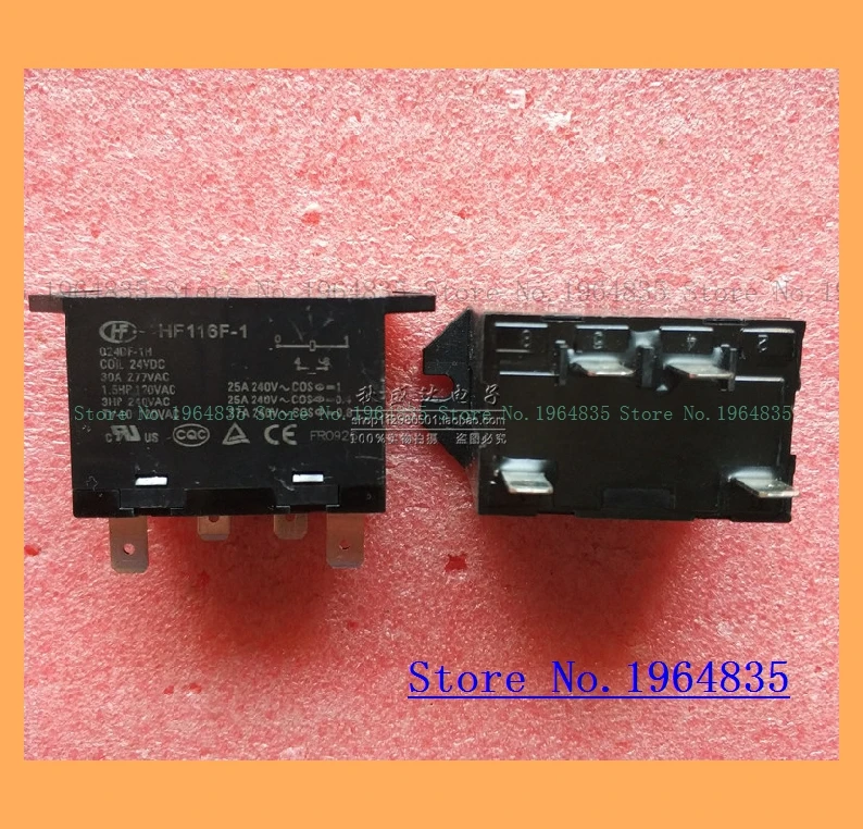 HF116F-1-024DF-1H 30A277VAC 4