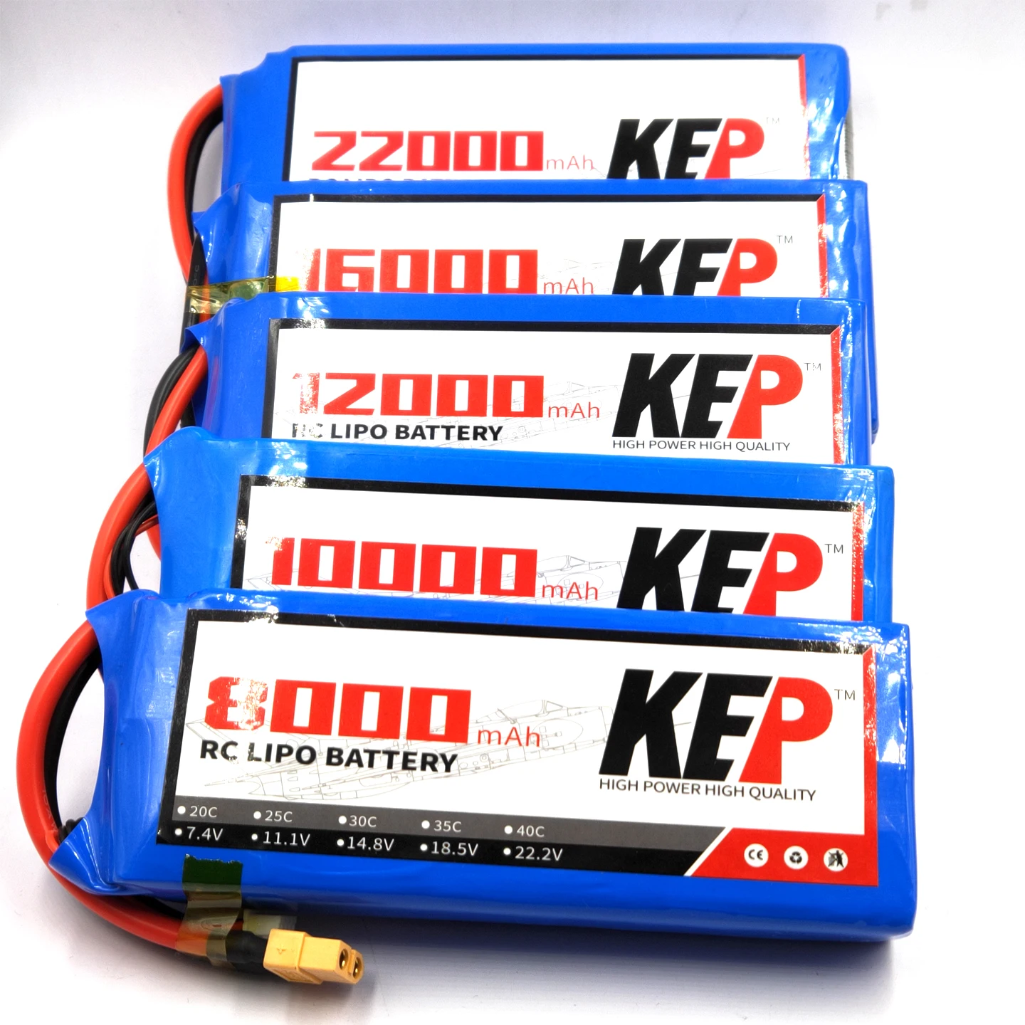 1 шт., 2 шт., 4 шт., 6 шт., 8 шт., 10 шт., RC lipo аккумулятор, 22,2 в, 16000 мА/ч, 25C, литий-полимерные аккумуляторы для самолета, XT60 T штекер