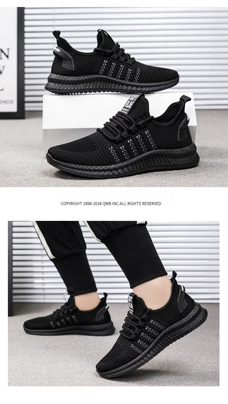 Mesh Men Sneakers Casual Shoes Lac-up Men Shoes Lightweight Comfortable Breathable Walking Sneakers Zapatillas Hombre