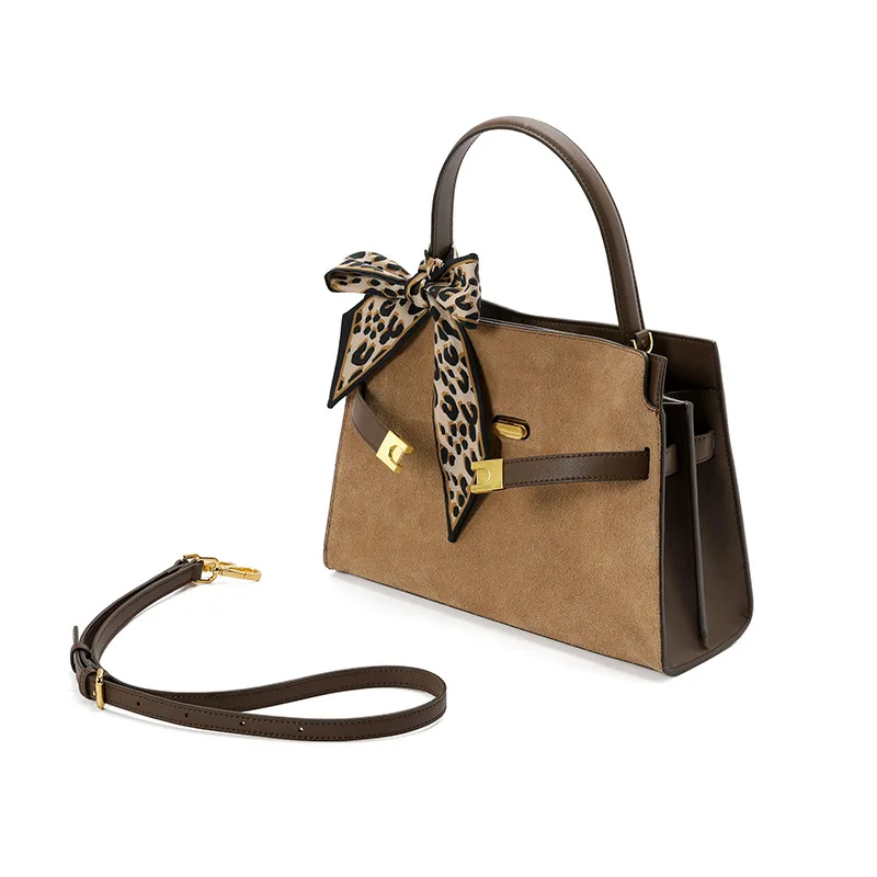 

2019 Fashion Color Matching Hong Kong Style One Shoulder Commuter Bag