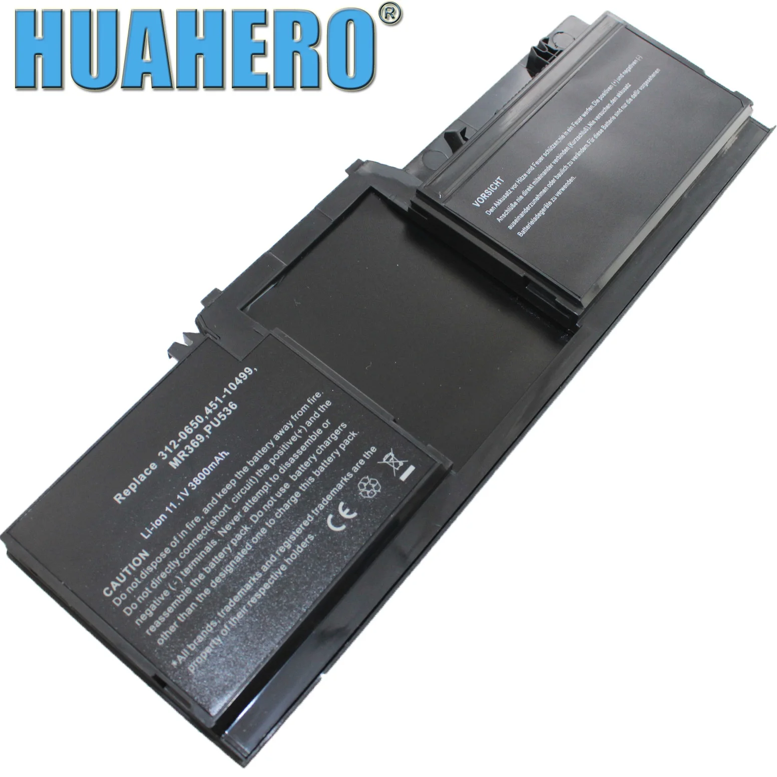 Аккумулятор HUAHERO для планшетов DELL XT ПК X серии XFR ноутбуков PU536 MR369 312-0650 451-10499 312-0855
