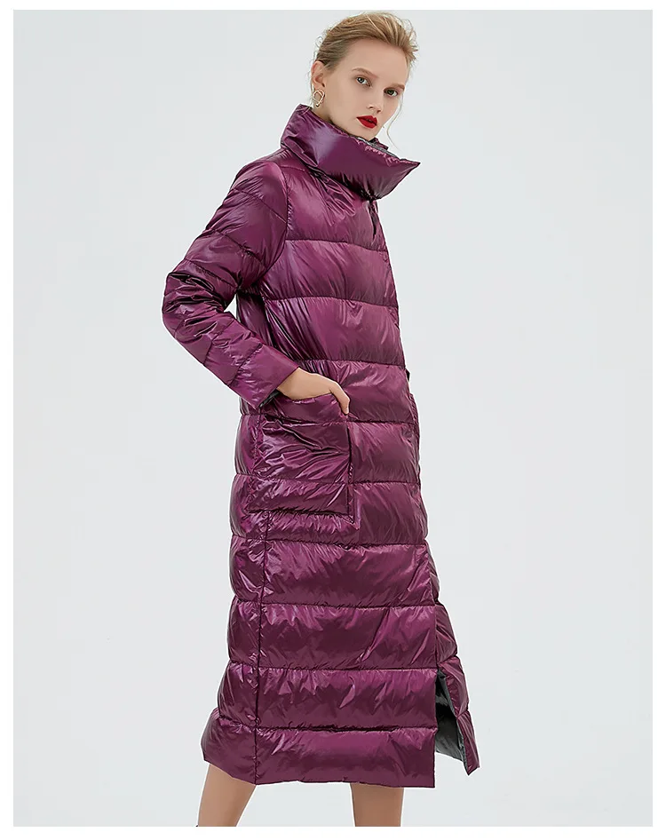 Winter Jacket Women White Duck Down Long Coat Plus size Winter good quality duck down coat female hooded warm down coats