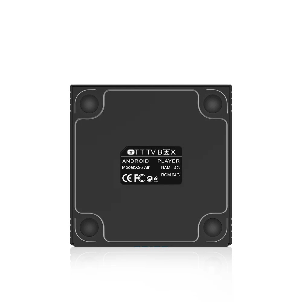 10 шт. X96 Air Amlogic S905X3 Мини Android 9,0 ТВ-приставка 4 Гб 64 ГБ 32 ГБ wifi 4K 8K 24 кадров в секунду Netflix X96Air 2 Гб 16 Гб телеприставка