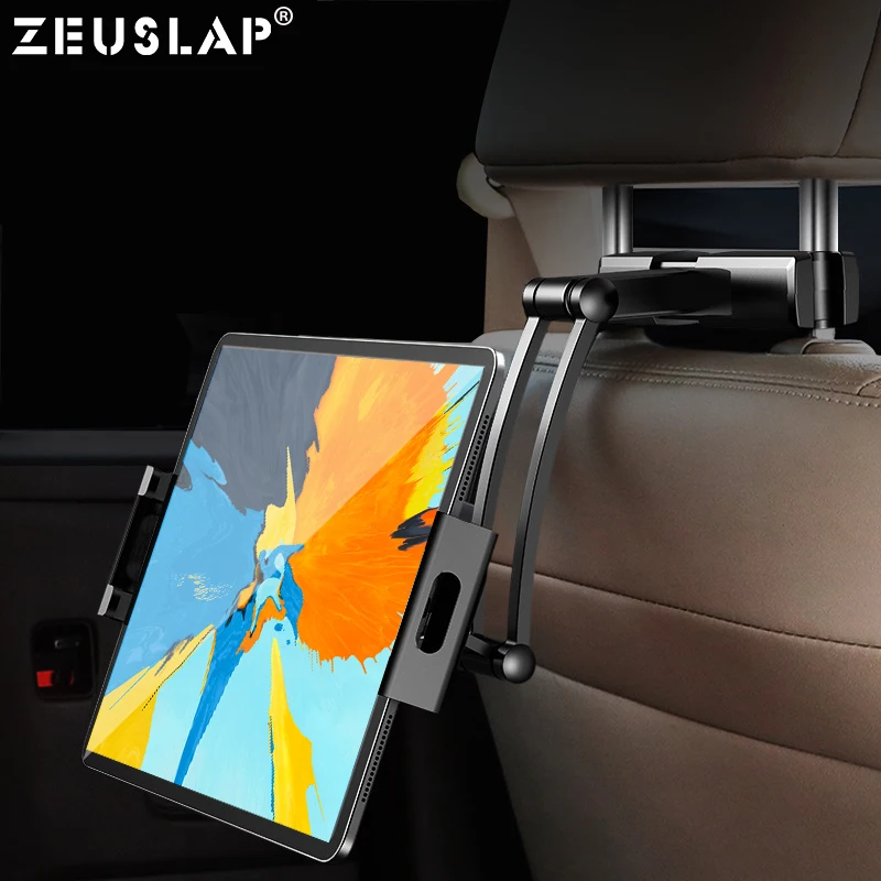 Автомобильный держатель для планшета ZEUSLAP iPad Air Mini 2 3 4 Pro 12 9 подголовник заднего