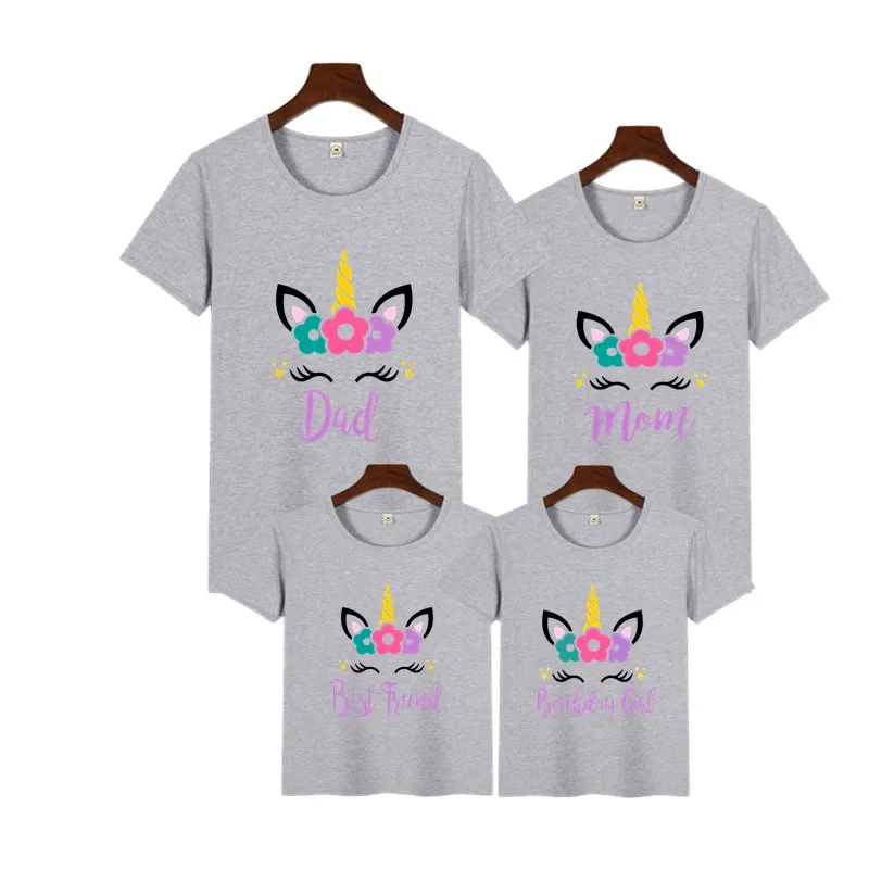 Unicorn Birthday Shirt, Paired Birthday 