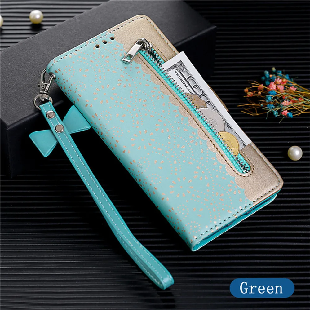 samsung cute phone cover Luxury Leather Case For Samsung Galaxy A5 J3 J5 J7 2017 A6 A7 A8 J4 J6 Plus 2018 Zipper Wallet Flip Card Slots Phone Cover Coque cute samsung phone case