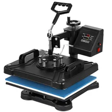 

New 5-in-1 multi-function pyrograph the machine type thermal transfer hot press plate pyrograph machine equipment