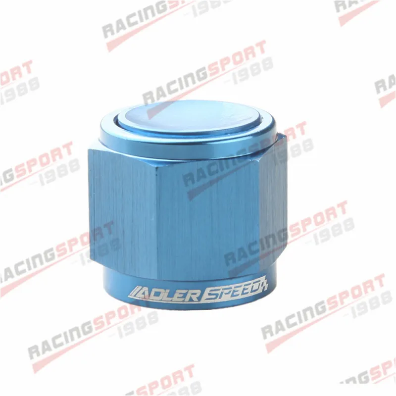 

10AN AN-10 AN10 -10AN Flare Cap Block Off Fitting Aluminum Blue
