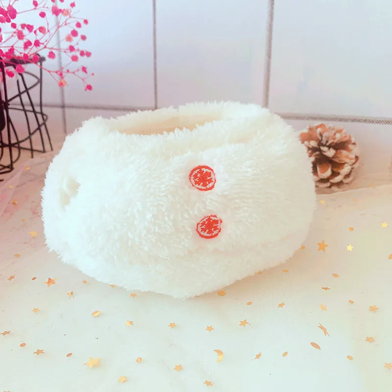 Xmas Mini Scarf Hat Decor Doll Clothes Accessory Miniature Christmas Party Ornament For 20cm Russian Handmade Doll Idol Doll