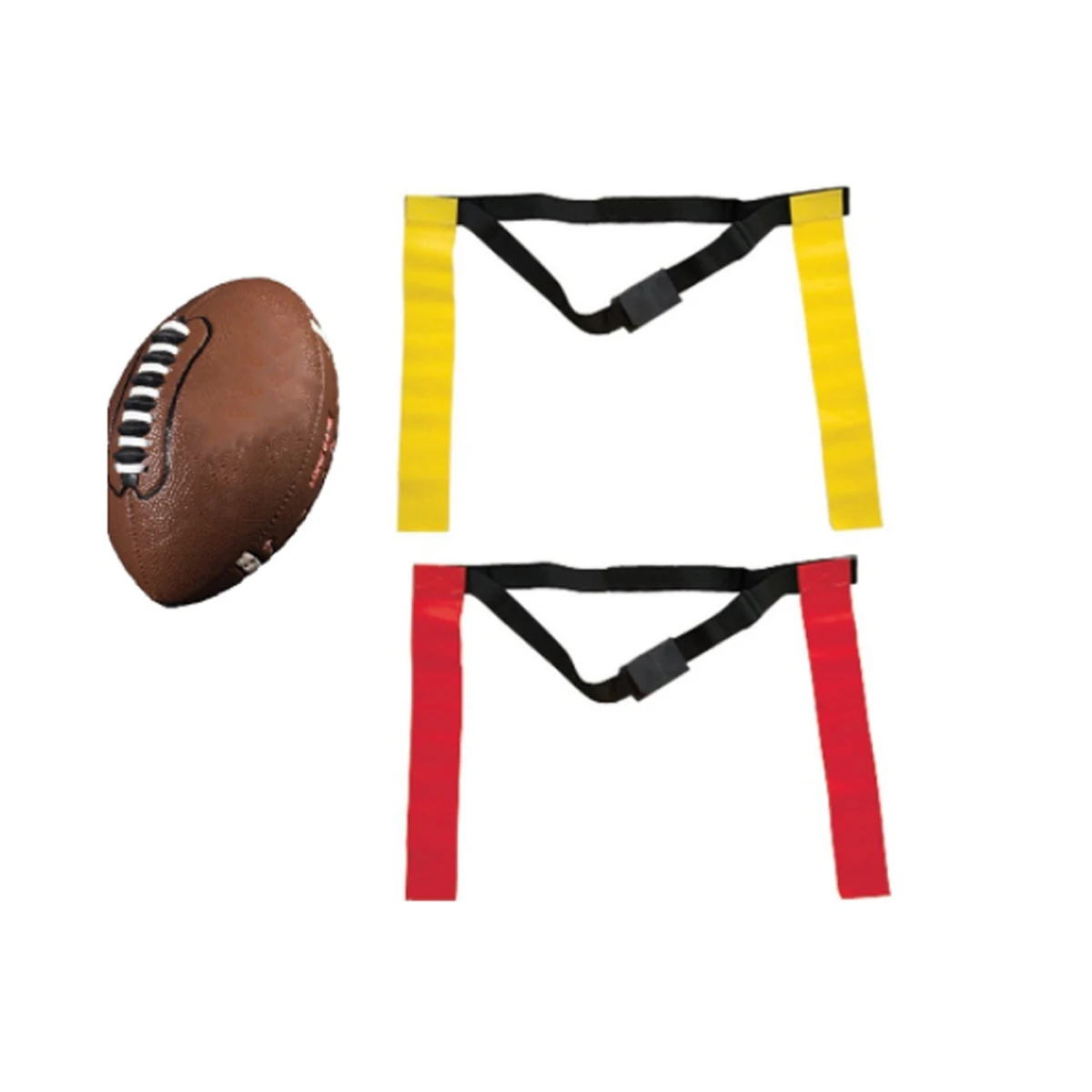 Американский футбольный матч спортивный пояс флаг для регби учебный тег поясной ремень флаг Регулируемая лента Профессиональный