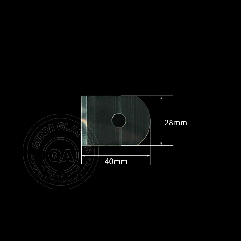 (1000pcs/roll)Eyeglasses Lens Transparent Protective Stickers Square Anti-Skid Lenses Resistance Slip DAS Processing Resist Film