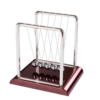 

Newton's Cradle Desk Table Decor Metal Pendulum Ball Newton Ball Physics Science Pendulum Steel Balance Ball