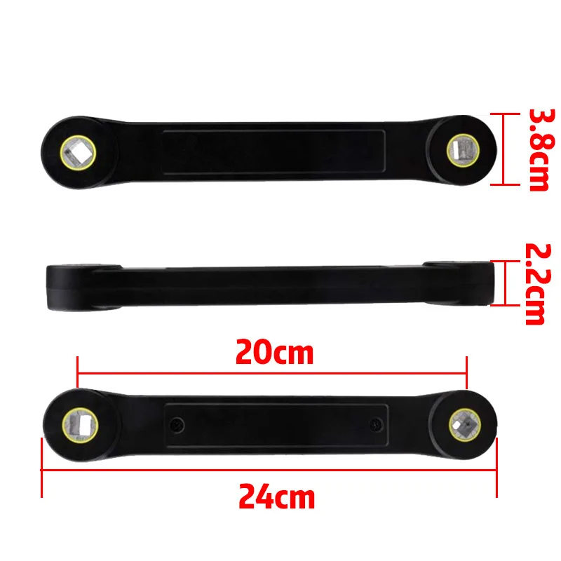 Universal Extension Wrench Automotive DIY 3/8