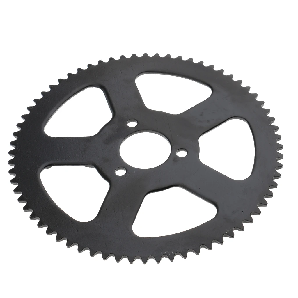 High quality Black 68T 68 Teeth Rear Sprocket for 25H 6mm Chain 47cc 49cc Mini Pocket Quad Bike
