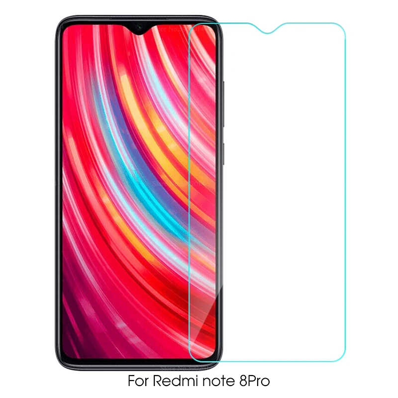 Для Xiaomi Redmi 8 Note Pro пленка из закаленного стекла прозрачная защитная для экрана