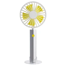 Лучшие предложения Usb 5V простые домашние Приспособления Алюминий портативный вентилятор Портативный для приготовления пищи на воздухе серебристо-серый